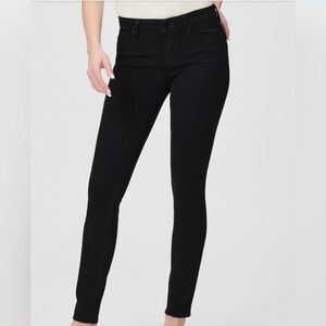 Paige Women’s Mid Rise Black Shadow Verdugo Ankle Size 30